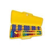 Metalofon, 25 notas en colores doble linea, c/estuche KNIGHT TL25S