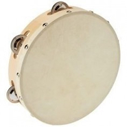 Pandero  con sonaja | 04” | 10cm |  Madera/Parche Plastico A KNIGHT JB904H
