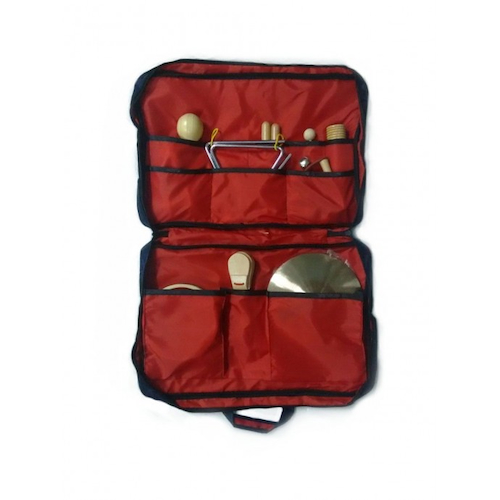 Set de percusión p/niños, t/Valija, 8 instrumentos KNIGHT JB1002 - $ 125.025