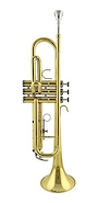 Trompeta, Dorada c/estuche KNIGHT JBTR-300