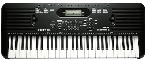 Teclado 5 octavas sensitivo - Polifonía 32 voces - 300 prese KURZWEIL KP70 - $ 311.718