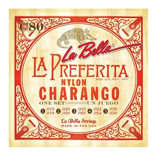 Encordado Charango LA BELLA C80 - $ 17.941
