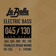 Encordado Steel Para Bajo 5 Cuerdas. 045/130 LA BELLA RXS5C