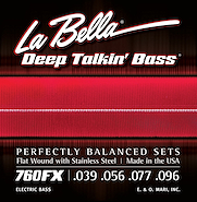Enc.P/Bajo Deep Talkin Bass Flat 039/096 LA BELLA 760FX