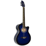 Guitarra electroacústica Clavijas Blindadas Color LEONARD LA364 EQ