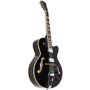 GUITARRA ELECTRICA LEONARD DE CAJA TIPO JAZZ - COLOR NEGRO LEONARD JZ33BK