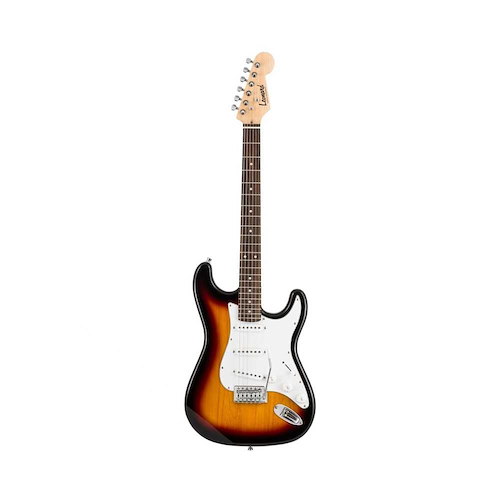 Guitarra electrica stratotocaster 3 mic single SUNBURST LEONARD LE362SB - $ 226.395