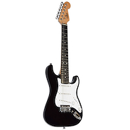 Guitarra eléctrica para chicos 1/2 STRATOCASTER 3 Micrófonos LEONARD LE363BK12