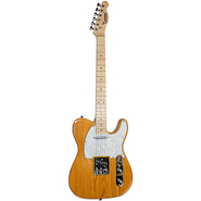 Guitarra Eléctrica TELECASTER diapasón de Maple - Color  YEL LEONARD LE494MFYL