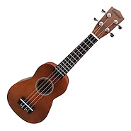UKELELE TRAD. SOPRANO CON FUNDA COLOR MADERA LEONARD UK15