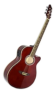 Guitarra Electroac.Tapa Pino Clavijas Blindada Eq.5 Bandas C LEONARD LA262 EQ