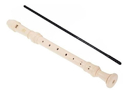 Flauta dulce DE 3 TRAMOS CON ESTUCHE Y LIMPIADOR LINCOLN WINDS JH099