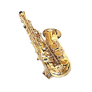 Saxo soprano LINCOLN LWSS1603 CURVO DORADO CON ESTUCHE