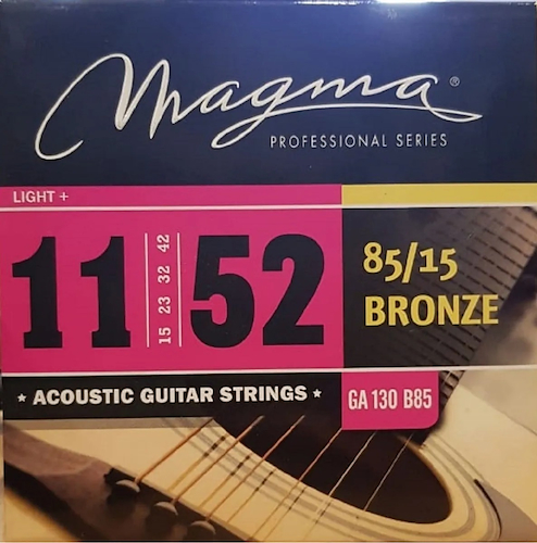 SET String MAGMA GUIT-ACUST Bronze 85/15 011 L+ MAGMA GA130B85 - $ 9.349
