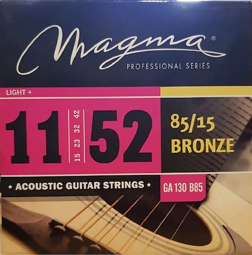 SET String MAGMA GUIT-ACUST Bronze 85/15 011 L+ MAGMA GA130B85 - $ 10.991