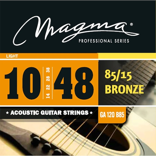 SET String MAGMA GUIT-ACUST Bronze 85/15 010 L MAGMA GA120B85 - $ 10.388