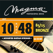 SET String MAGMA GUIT-ACUST Bronze 85/15 010 L     MAGMA GA120B85
