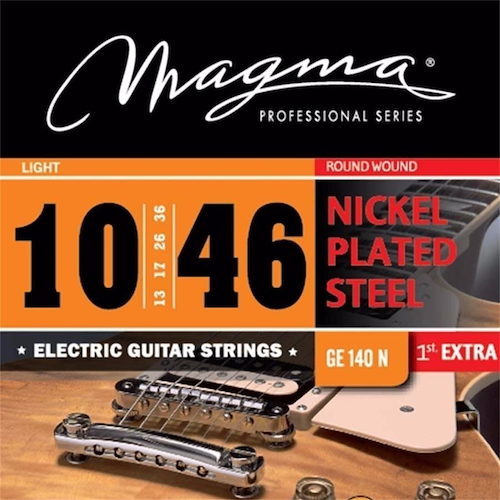 SET Strings MAGMA GUIT-ELEC Nickel P/Steel .010 Li MAGMA GE140N - $ 10.310