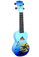 Ukelele Soprano, Hawaii C/Funda, Cpo: Sengon, Diap:Mahogany MAHALO MD1HAbub