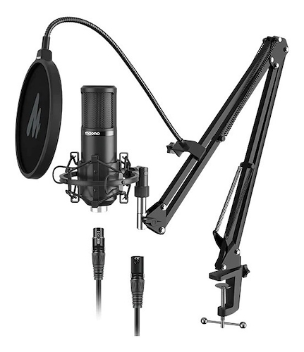 Kit Broadcast PM320 | Microfono Condenser Cardioide XLR + So MAONO AU-PM320S - $ 159.428