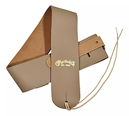 CORREA CUERO NATURAL CON LOGO DORADO MARTIN & CO. MARTIN & CO. 18AMS2-N