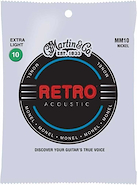 Encordado Guitarra Acustica 010-047 RETRO Martin MARTIN & CO MM-10 - $ 20.968