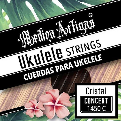 SET STRINGS MED-ART UKELELE CONCERT MEDINA ARTIGAS 011450C - $ 7.192