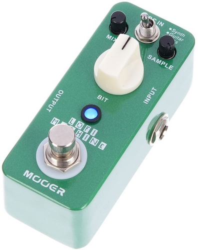 Micro Pedal De Efecto P/Guit-Bajo-Sintet, Sampling Rate/Dept MOOER LOFI MACHINE - $ 139.069