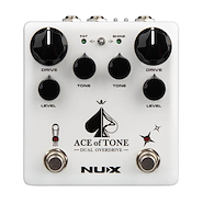 Pedal de efecto VERDUGO SERIES NUX NDO-5 ACE OF TONE DUAL OVERDRIVE