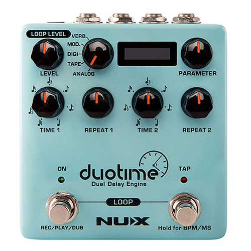 Pedal de efecto VERDUGO SERIES NUX NDD-6 DUO TIME DELAY - $ 283.074