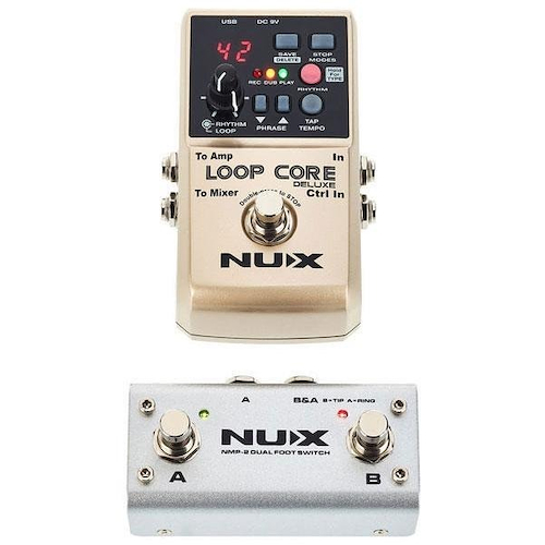 Pedal de efecto NUX DELUXE LOOP CORE - $ 254.766