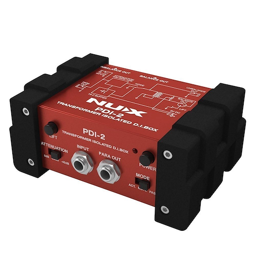 Caja Directa Interface De Audio Nux Pdi-2 NUX PDI-2 - $ 120.748