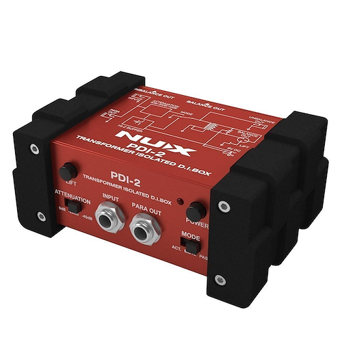 Caja Directa Interface De Audio Nux Pdi-2 NUX PDI-2 - $ 127.799