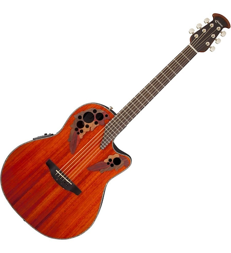Guitarra Electroacustica CELEBRITY ELITE PLUS PADAUK OVATION CE44P PD - $ 748.638