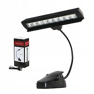 Luz de ATRIL ORQUESTA LED brazo para Atril con clip, FLEXIBL PARQUER PD-14