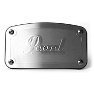 Placa con logo | Para tapar agujeros del bombo y simular bom PEARL BBC-1 H