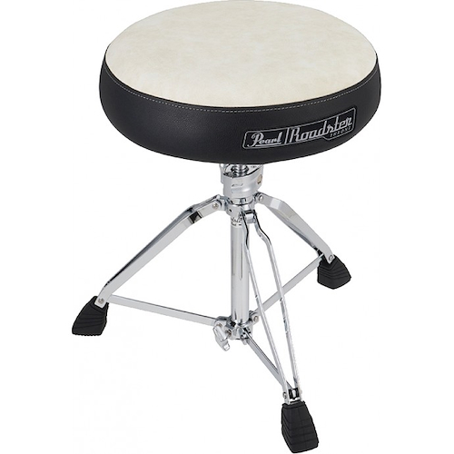 DRUMMER'S THRONE W/WHITE CLOTH SETA TOP PEARL D-1500WST - $ 428.407