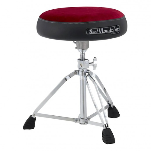 DRUMMER'S THRONE W/RED CLOTH SETA TOP PEARL D-1500RST - $ 428.407