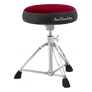 DRUMMER'S THRONE W/RED CLOTH SETA TOP PEARL D-1500RST