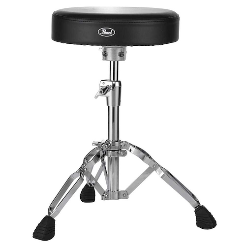 Banqueta | Circular | Cuerina negra | Altura regulable de 1 PEARL D-930 - $ 244.307