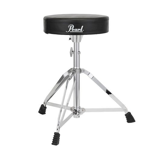 Banqueta p/batería Asiento circular, cuerina, Regulable en a PEARL D-50 - $ 132.607