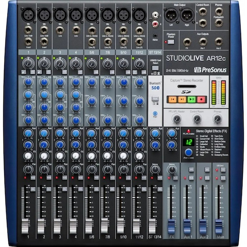 StudioLive AR12c |Mixer + Interfaz de Audio| Vivo-Grabacion PRESONUS 277-9206-101 - $ 1.509.538