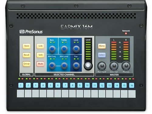 EARMIX 16M | Mezclador de monitorización personal C/16/2 AVB PRESONUS 277-9300-102 - $ 1.059.030