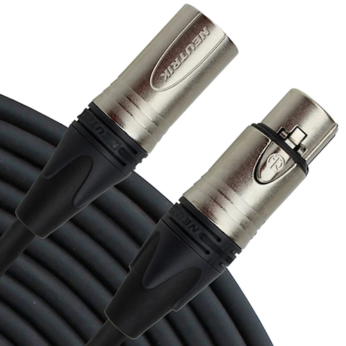 Cable p/ microfono,  XLR(m) - XLR(f) con conectores NEUTRIK RAPCO NM1-3 - $ 42.801