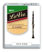 Cañas Lvz Para Clarinete Bb, Medium Soft X 1 (Mc X 10) RICO RCC10MS