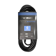 Cable | XLR - XLR| 6 mts | balanceado | Conector Metalico ROSS PA C-CC-6M - $ 11.296