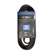 Cable | XLR - XLR| 6 mts | balanceado | Conector Metalico ROSS PA C-CC-6M