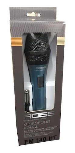 Microfono | Vocal | Dinamico | Blister |Superc | 60Hz a 14k ROSS PA FM-140 V2 - $ 9.238