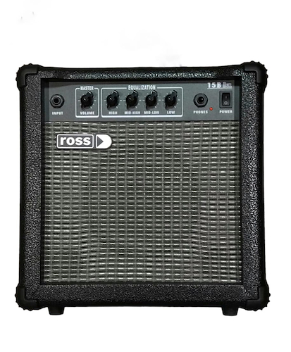 Amplificador de bajo 15W, 6.5