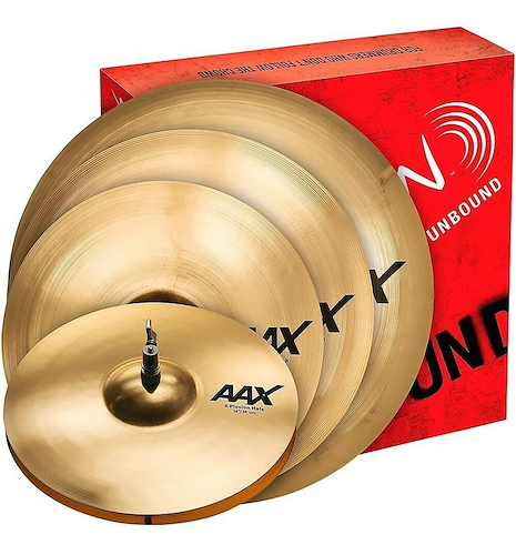 Set De Platillos Aax (14, 16, 18 Xplosion, 21 dry ride) SABIAN 2500587XB - $ 2.009.393
